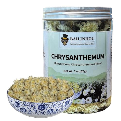 BAILINHOU Dry osmanthus fragrans 50g/1.76 oz, Dried osmanthus flower Herb Leaf Tea for cooking and baking