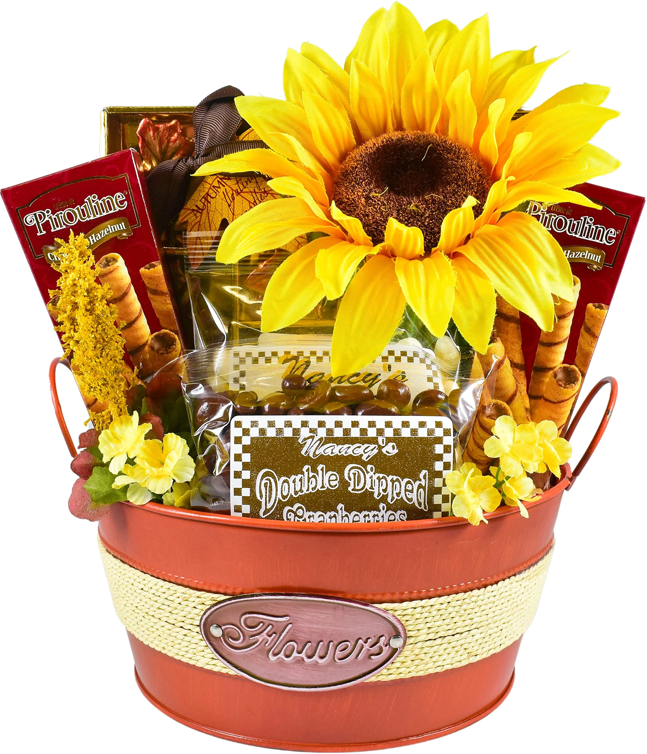 Gift Basket Village Fall Festival Gift Basket With Autumn Colors, Large