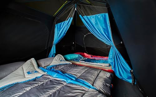 Coleman Instant Tent with 1-Minute Setup, 4/6/8/10 Person Tent with Pre-Attached Poles, Air Vent, & Carry Bag