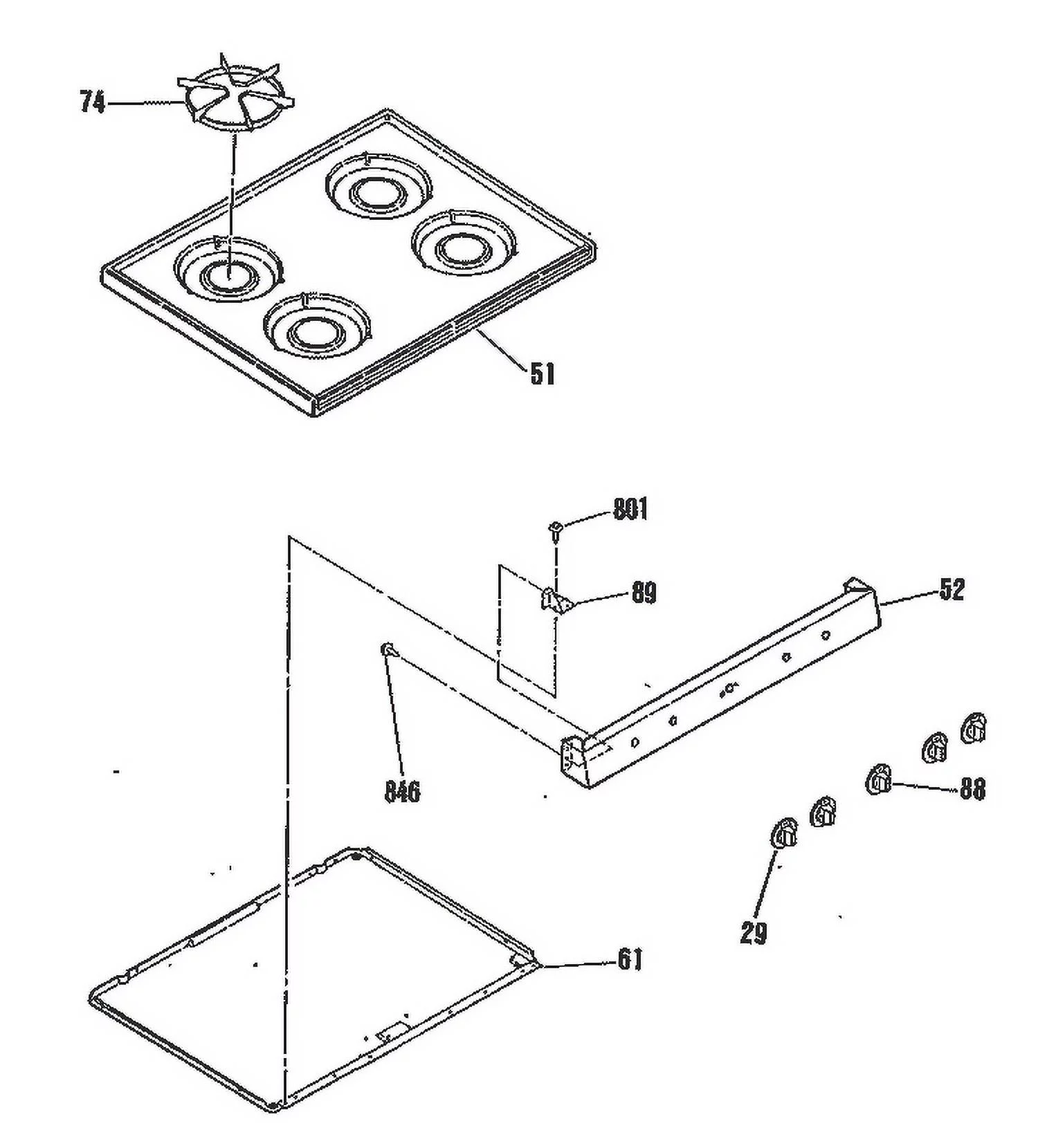 GE WB3K5097 GAS VLV KNOB - OEM Part