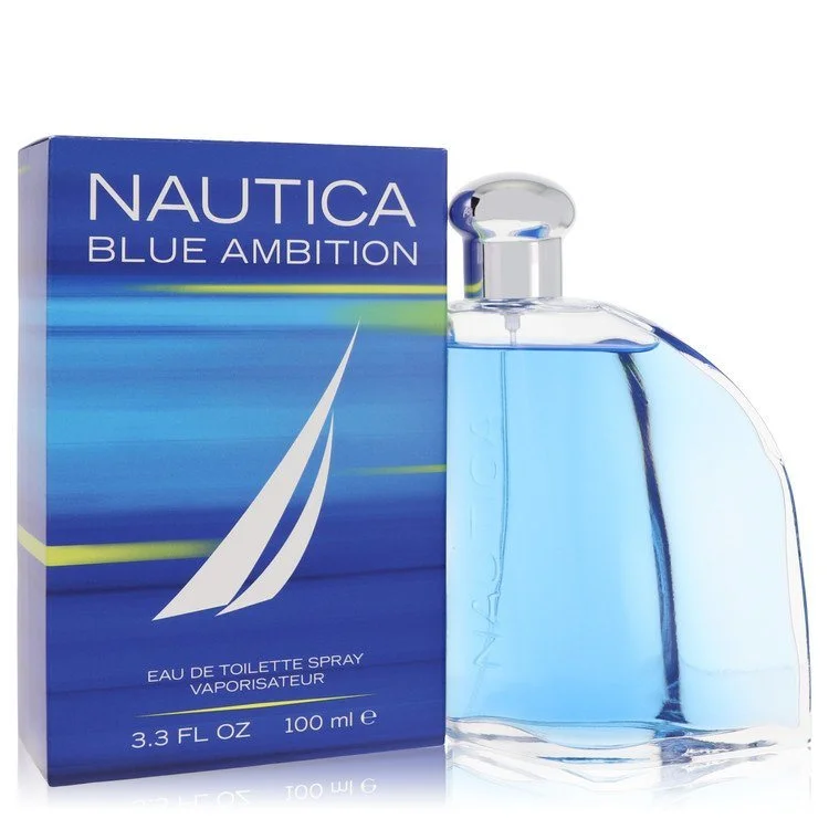 Nautica Blue Ambition Eau De Toilette Spray - Refreshing Citrus Blend