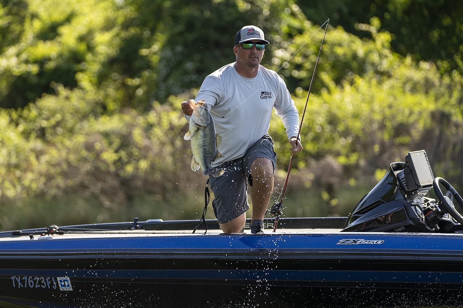 Abu Garcia Black Max & Max X Low Profile Baitcast Reel and Fishing Rod Combo