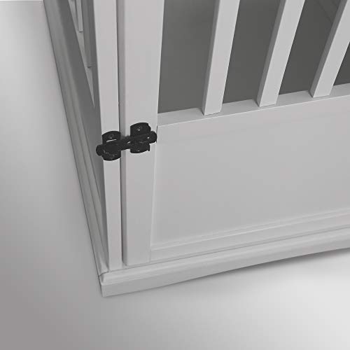 Casual Home Wooden Medium Pet Crate, End Table, Espresso