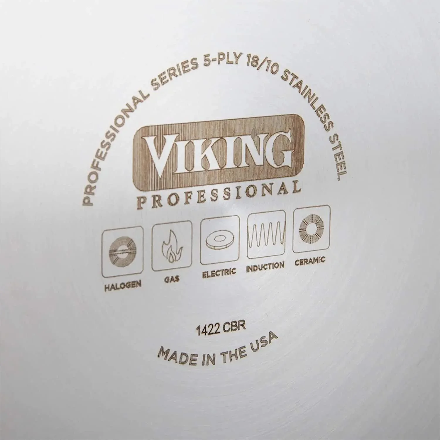 durable Viking Professional 5-Ply Stainless Steel Cookware Set  10 Piece