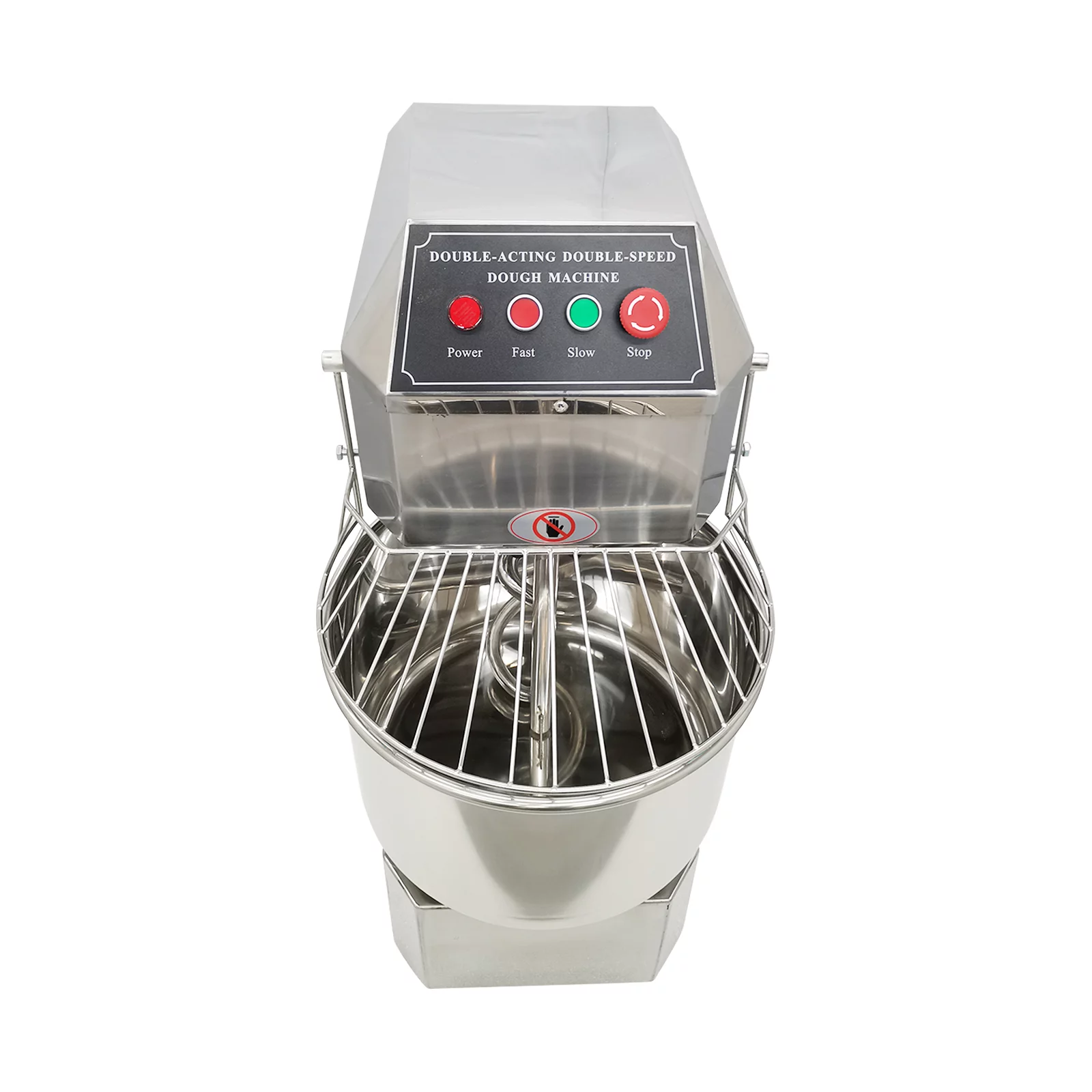 Techtongda 20 QT Dough Food Mixer Dough Kneading Machine Electric Flour Mixer Dough Maker Double Action Double Speed