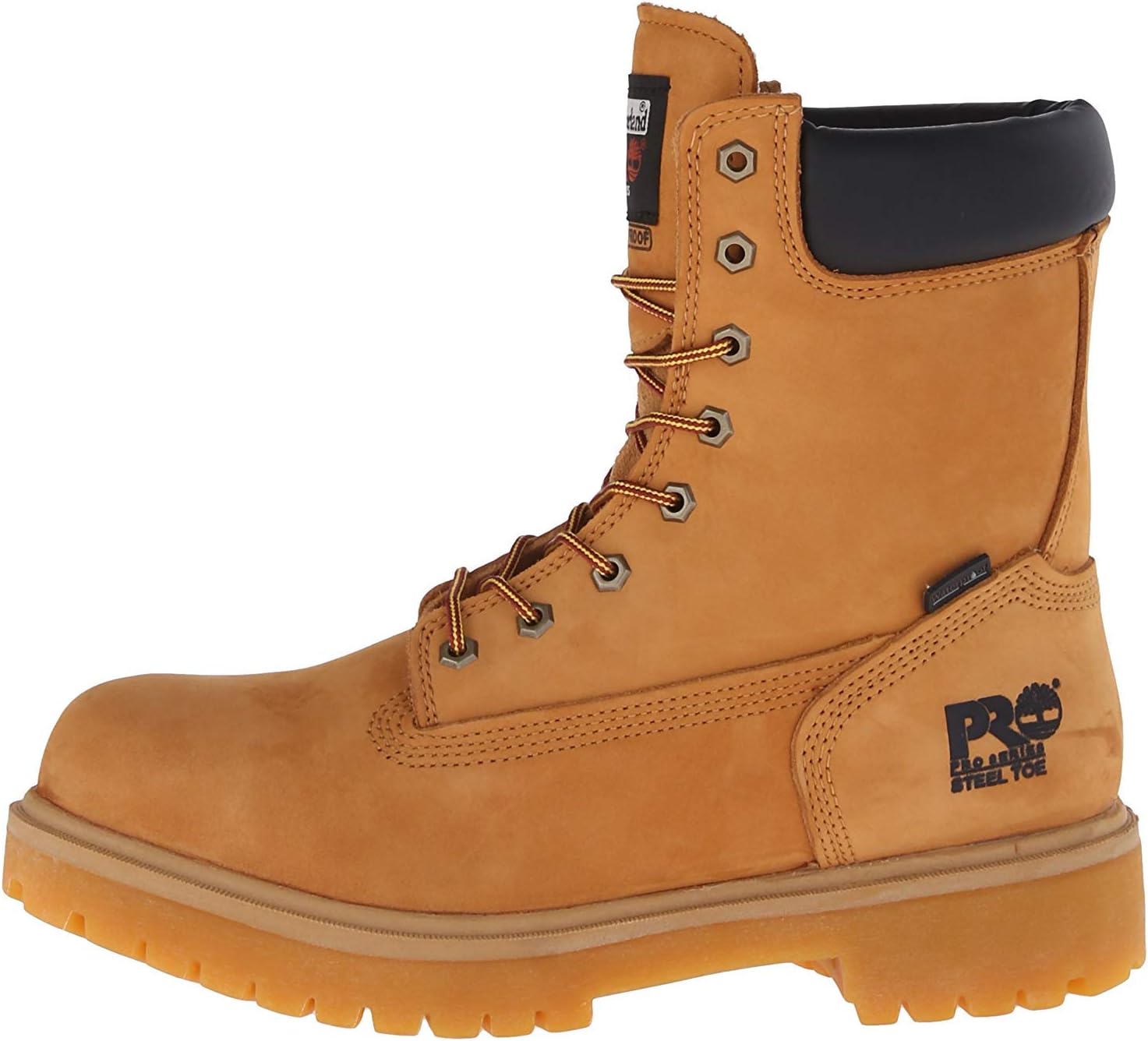 Timberland Men's Pro-8 Inch Direct Attach ST WP Wheat Nubuck 9.5 M
