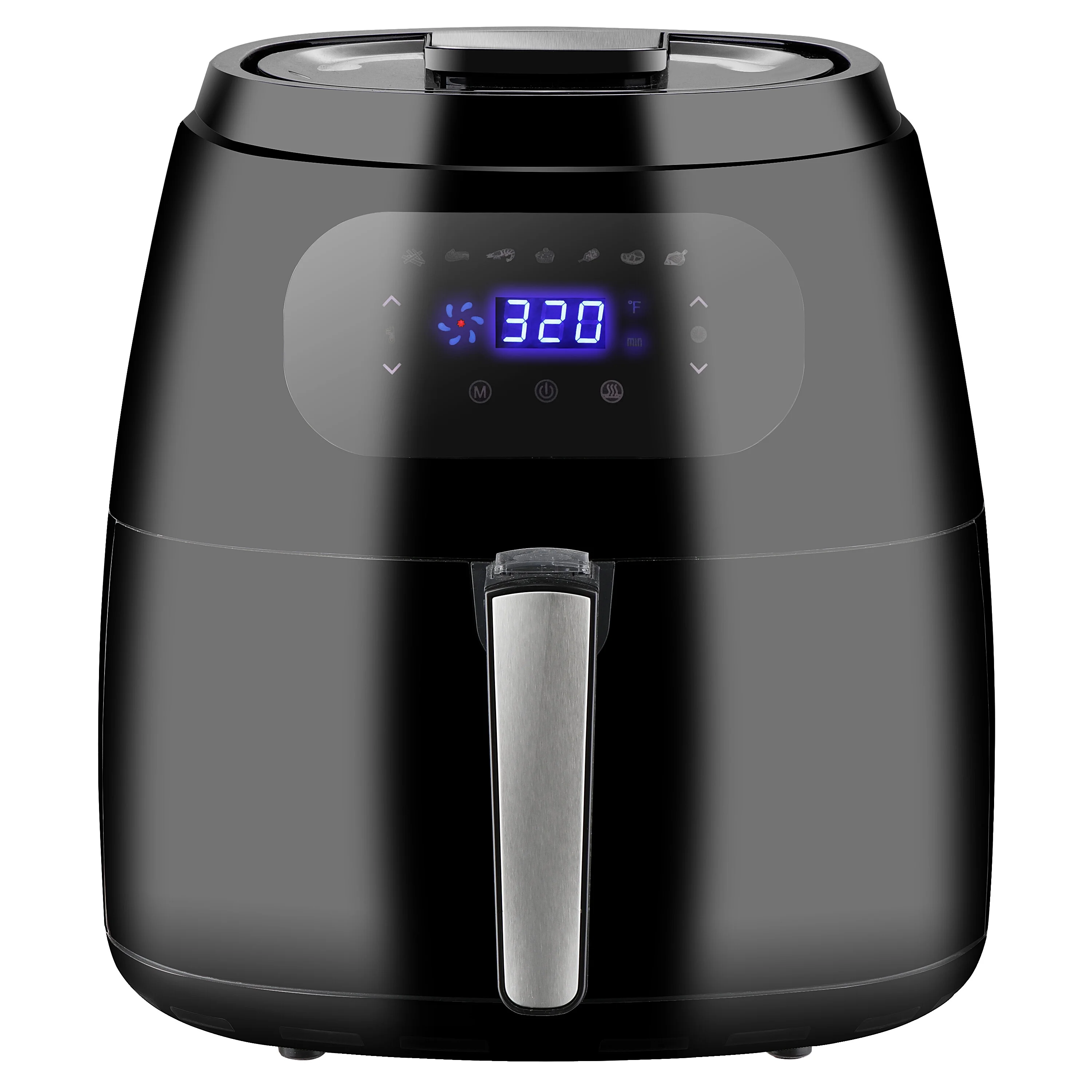 HomGarden Pro 1700W Digital Multi-Functional Air Fryer 7.6 Qt (7.2L) Large Specialty Oven Cooker