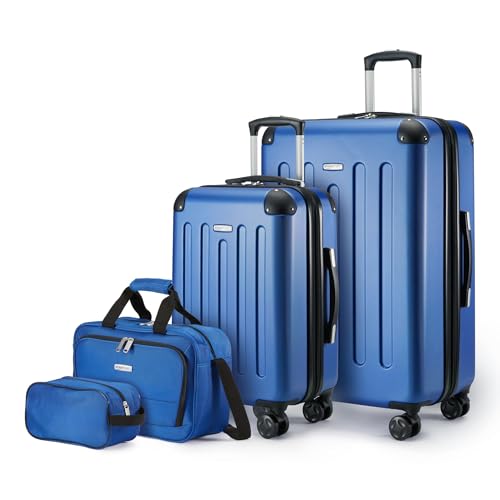 Amazon Basics 3-Piece Luggage Set, Including Carry-On Luggage (22