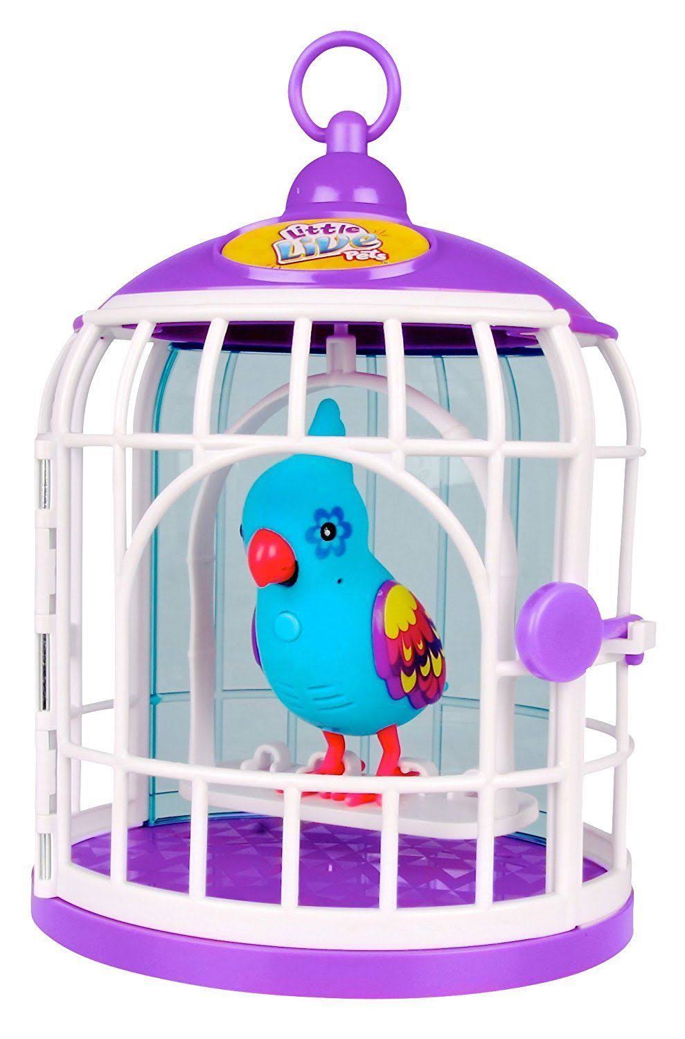 Little Live Pets Season 3 Bird with Cage - Funky Feathers