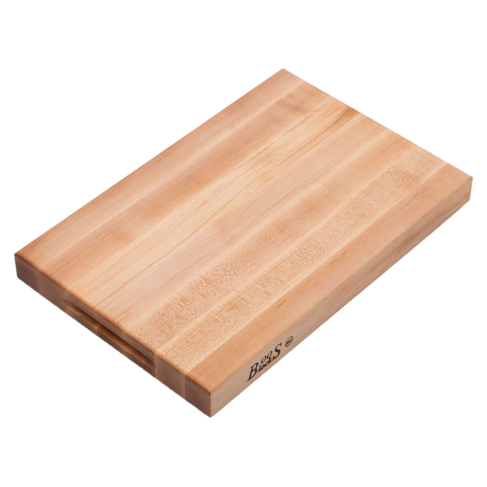 John Boos Maple Wood Reversible Edge Grain Cutting Board, 18