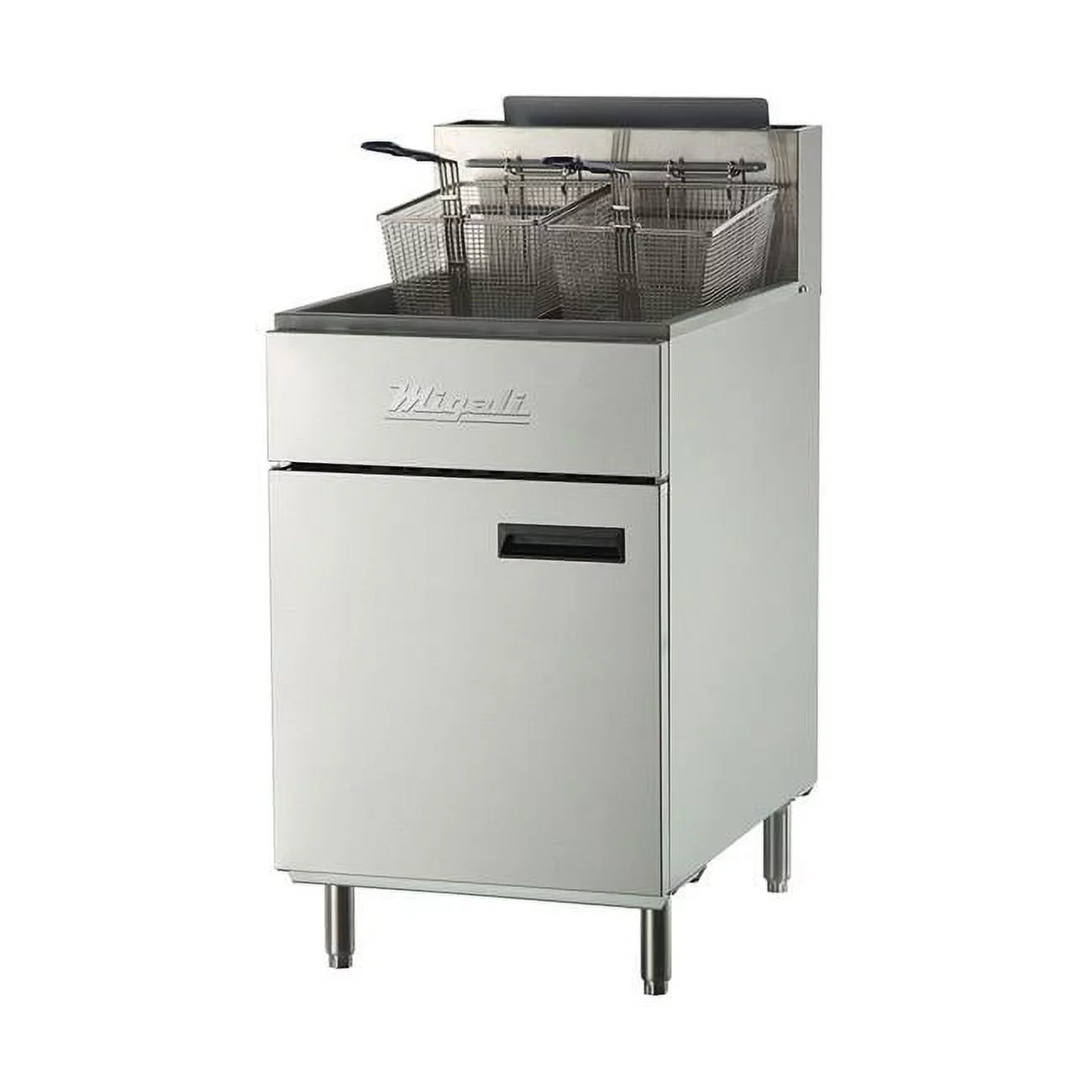 21.1 in. 75 lbs Competitor Series Natural Gas Fryer, Stainless Steel