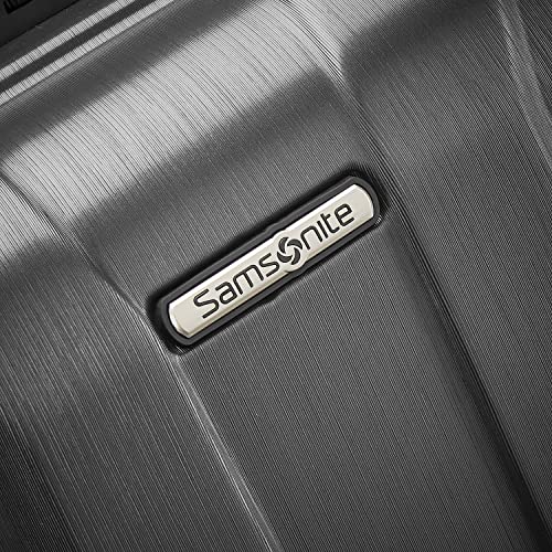 Samsonite Centric 2 Hardside Expandable Luggage with Spinner Wheels, Black, Carry-On 20-Inch