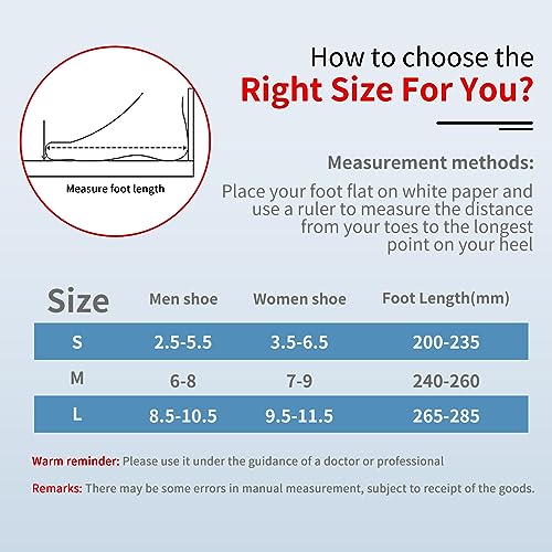 Offloading Walking Boot Inflatable Walker Fracture Boot for Heel or Ankle Pain Medical Short Air Cam Walker Brace for Sprained, Fracture, Plantar Fasciitis, Achilles Tendon Injury, Ulcerations (S)