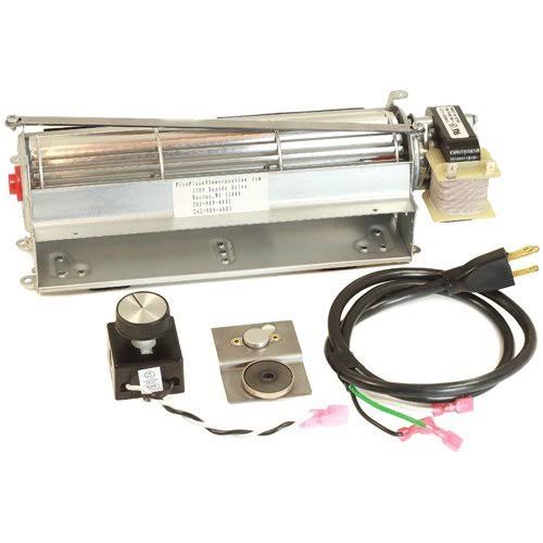 FireplaceBlowersOnline GFK4 Fireplace Blower Kit for Heatilator, Majestic, CFM, Vermont Castings, Monessen; Rotom #HBRB74K