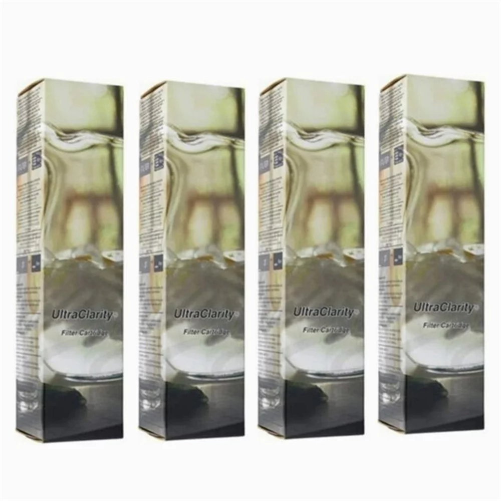 4 Pack Bosch UltraClarity Cuno Refrigerator Water Filter REPLFLTR10 9000 077104 9000194412 Fits 644845 674655