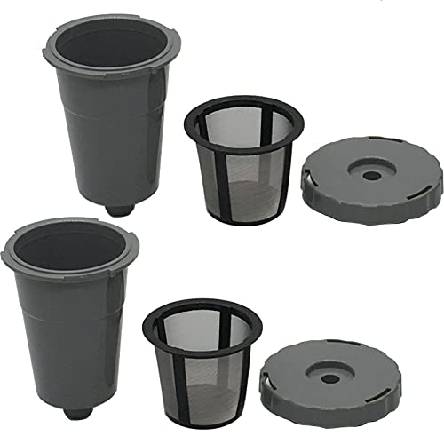 Reusable Coffee Filter for Keurig, My K-Cup style, Pack of 2, Fits B30 B40 B50 B60 B70 Series and MINI Plus K15 K40/45 K55 K60/65 K70/75/79 series(2)
