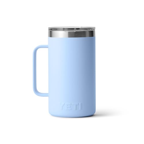 YETI Rambler 24 oz Mug, Vacuum Insulated, Stainless Steel with MagSlider Lid