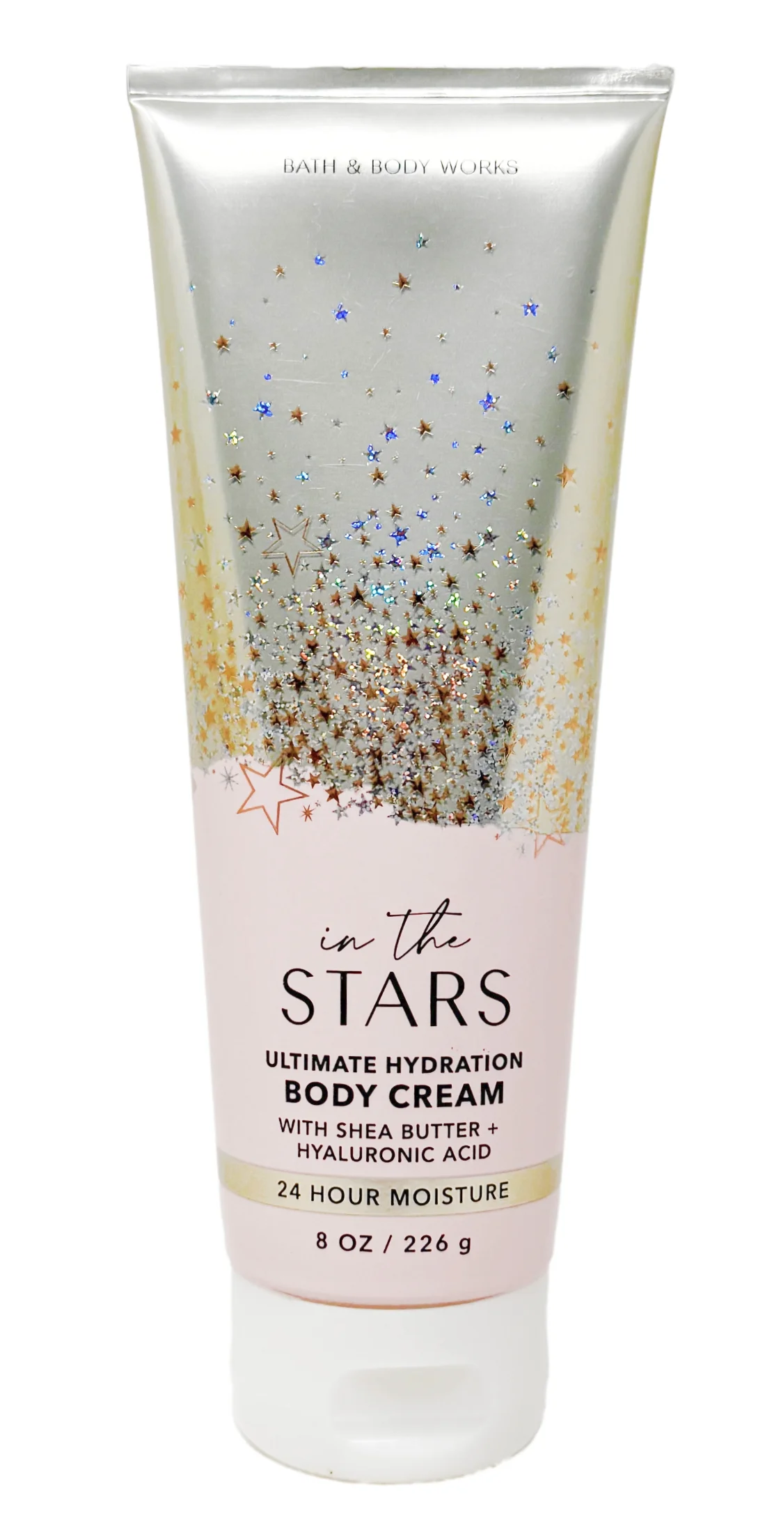 Bath & Body Works In The stars - Duo Gift Set - Body Cream and Diamond Shimmer Mist With a Himalayan Salts Springs Sample Soap.