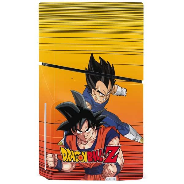 Skinit Decal Gaming Skin Compatible with PS5 Slim Disk Console - Officially Licensed Dragon Ball Z Goku Iconic Kanji Symbol Design