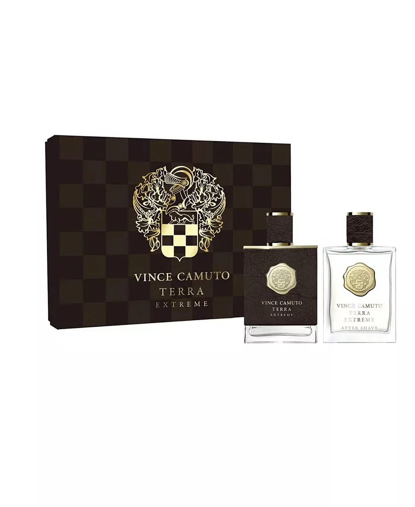 Vince Camuto Terra Extreme Edp 2 Piece Gift Set for Men (3.4 OZ Eau De Parfum + 3.4 OZ Aftershave)