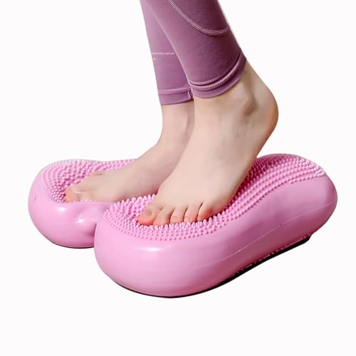 Inflatable Stepper for Exercise, Balance Training Mat for Fitness Yoga, Multi-Function Air Stepper for Gym, Home & Office
