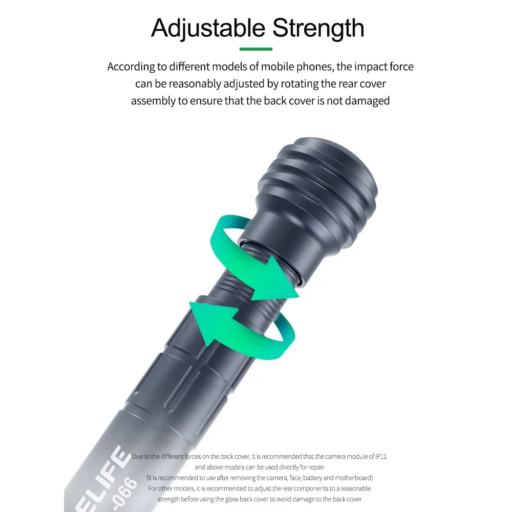 Aibecy Mobilephone Rear Glass Cover Removal Tool Set 360 Degree Rotating Fixture Back Cover Glass Demolishing Pen Smartphone Maintenance Repairing Tool Kit