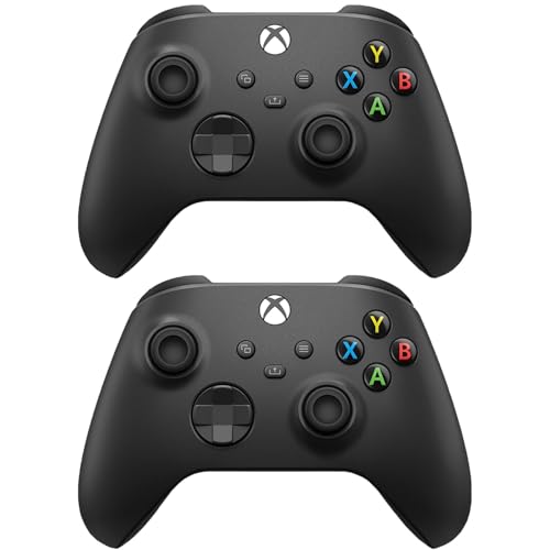 Microsoft QAU-00157 Xbox Wireless Gaming Dual Controller Bundle (Ghost Cipher Special Edition) for Xbox Series X|S, Xbox One, Windows PC, Android and iOS