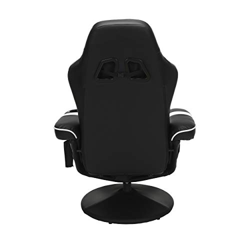 RESPAWN 900 Racing Style Gaming Recliner, Reclining Gaming Chair, in Gray RSP 900 GRY
