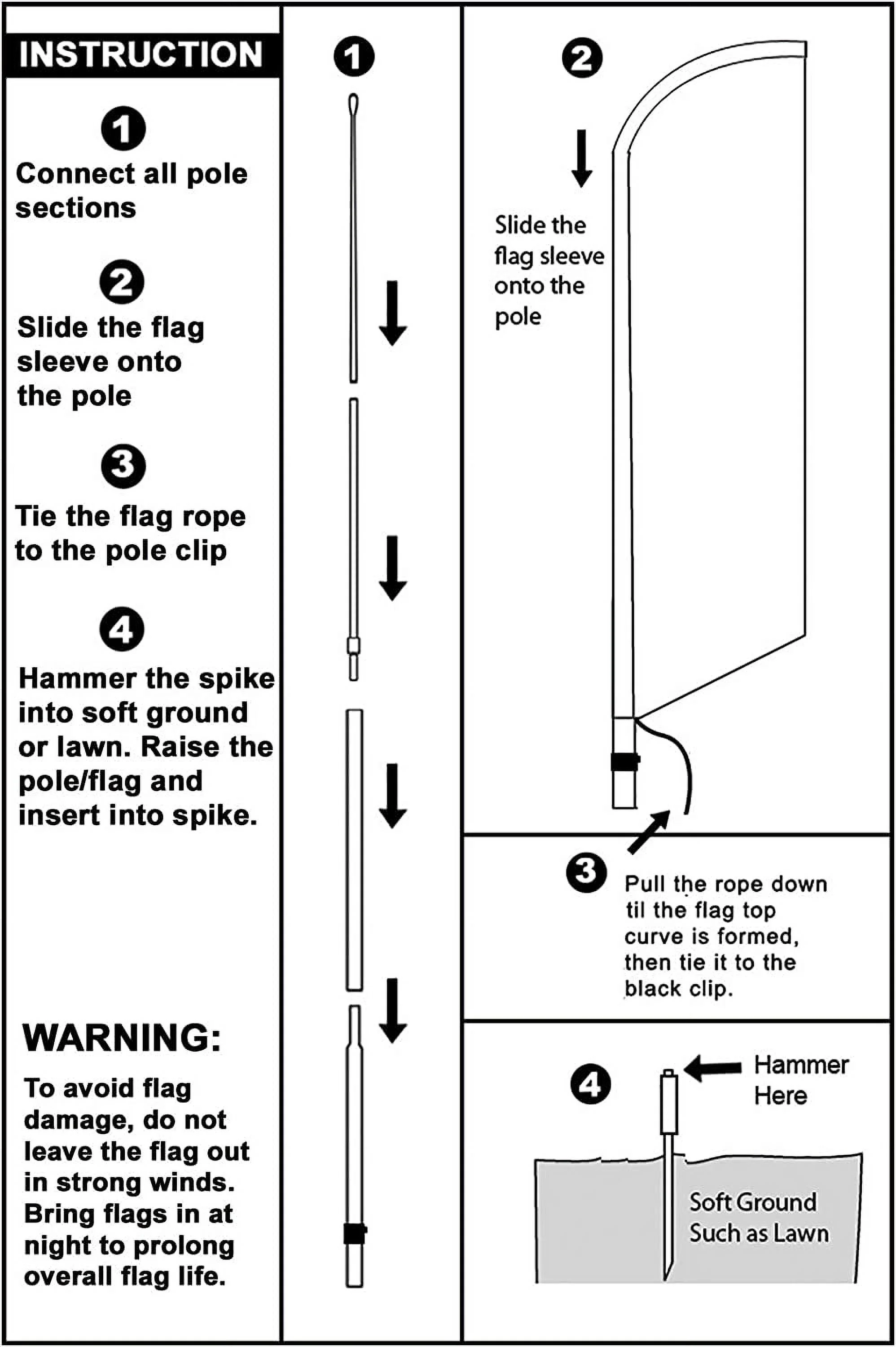 PHILLY CHEESESTEAK - Windless Swooper Flag Feather Banner Sign 15 ft Tall Kit