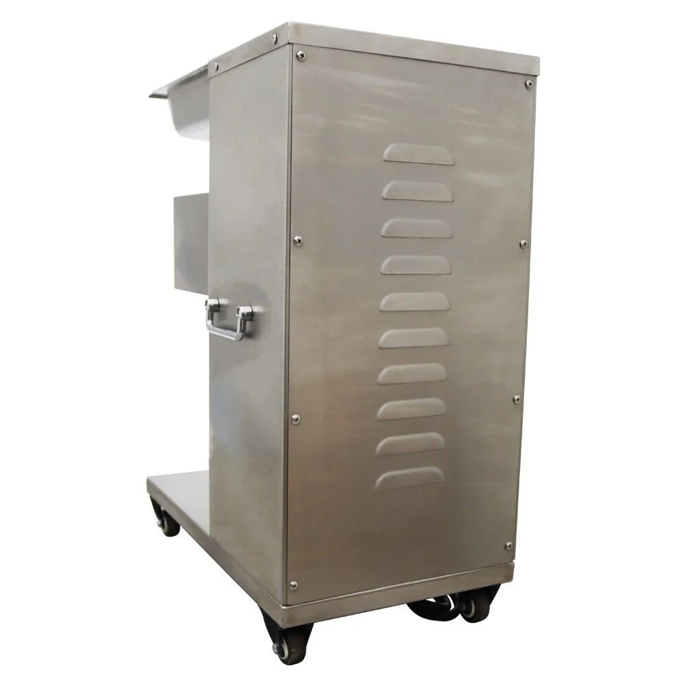 Meat Cutter Steak Vegetable Slicer with 8mm Knife Set Stainless Steel 500KG/H