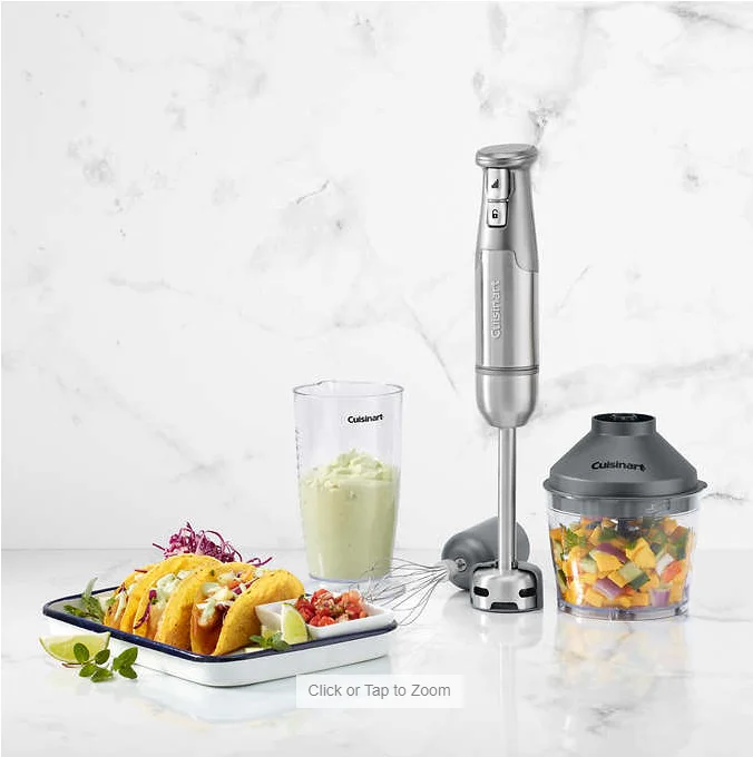 Open Box Cuisinart Immersion Blender with Chopper HB-950PC