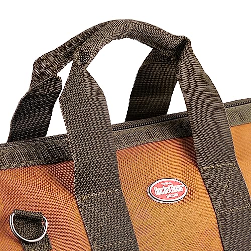 Bucket Boss Gatemouth 16 Tool Bag in Brown, 60016, 15 liters(Brown)