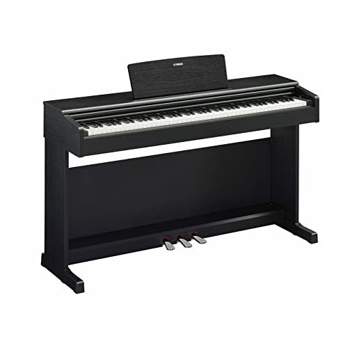 Yamaha Arius, 88-Key Weighted Action Digital Beginner and Intermediate Players, Dynamic Response, Grand Piano Sound, 3-Pedal Unit, Upright Design, Bench Included, Dark Rosewood (YDP105R)