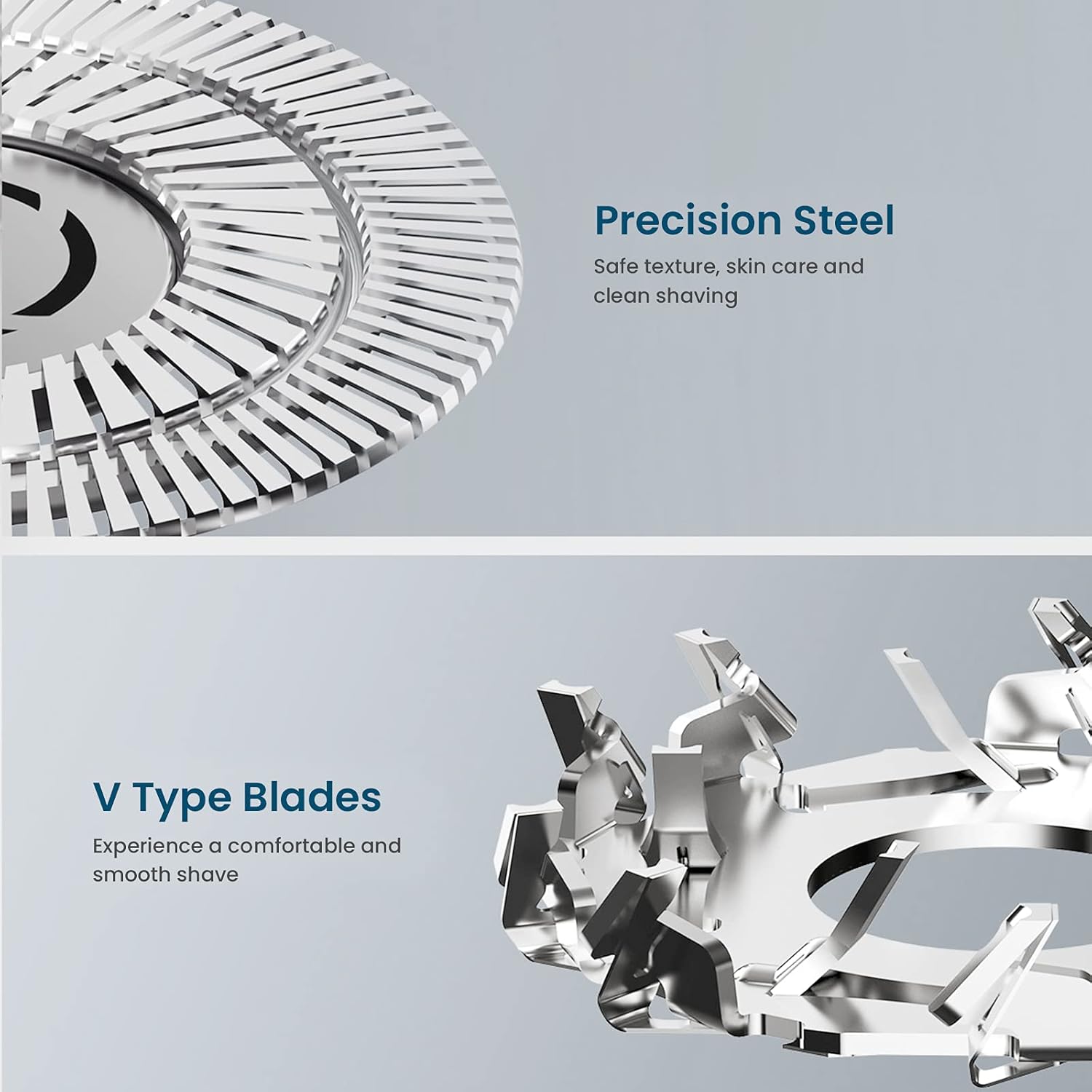 Electric Shavers Men: Phisco RMS8112-ValuePro - Ultra Quiet, Waterproof Rotary Shaver, LED Display, Wet/Dry, Pop-up Trimmer, Rechargeable