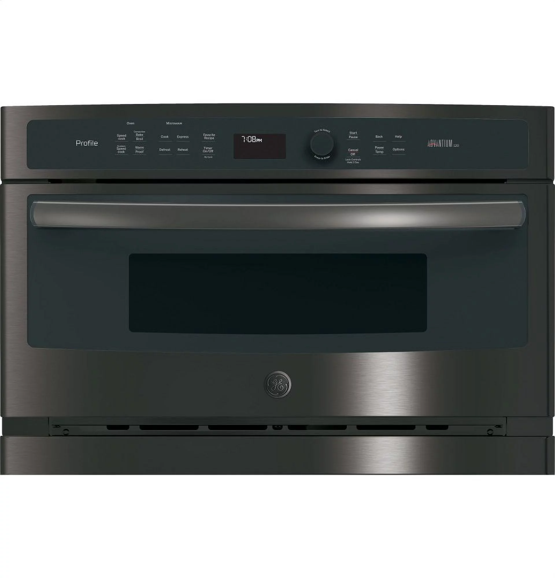 GE Appliances PSB9120BLTS Profile Advantium Series 30 Inch Electric Single Wall Oven Black Stainless Steel