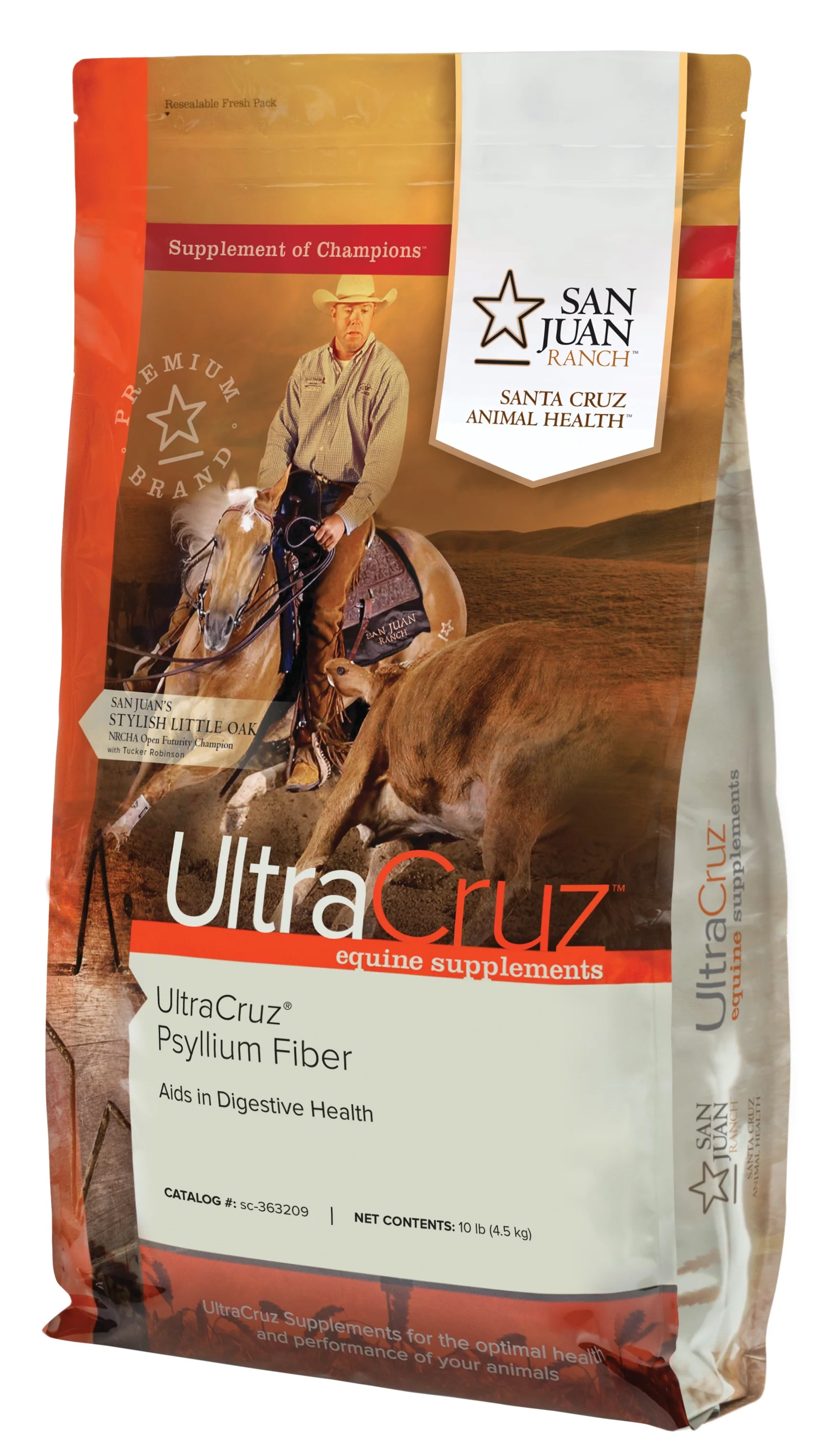 UltraCruz Horse Psyllium Fiber, Pellets, 10 lbs. (32-Day Supply)