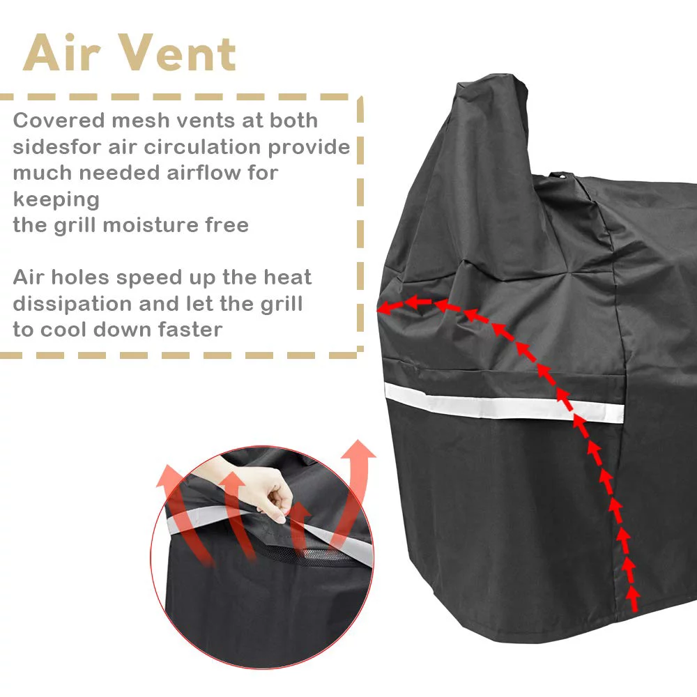 Hisencn Heavy Duty Grill Cover for Pit Boss Austin XL Wood Pellet Grill Z Grill 1000,1100