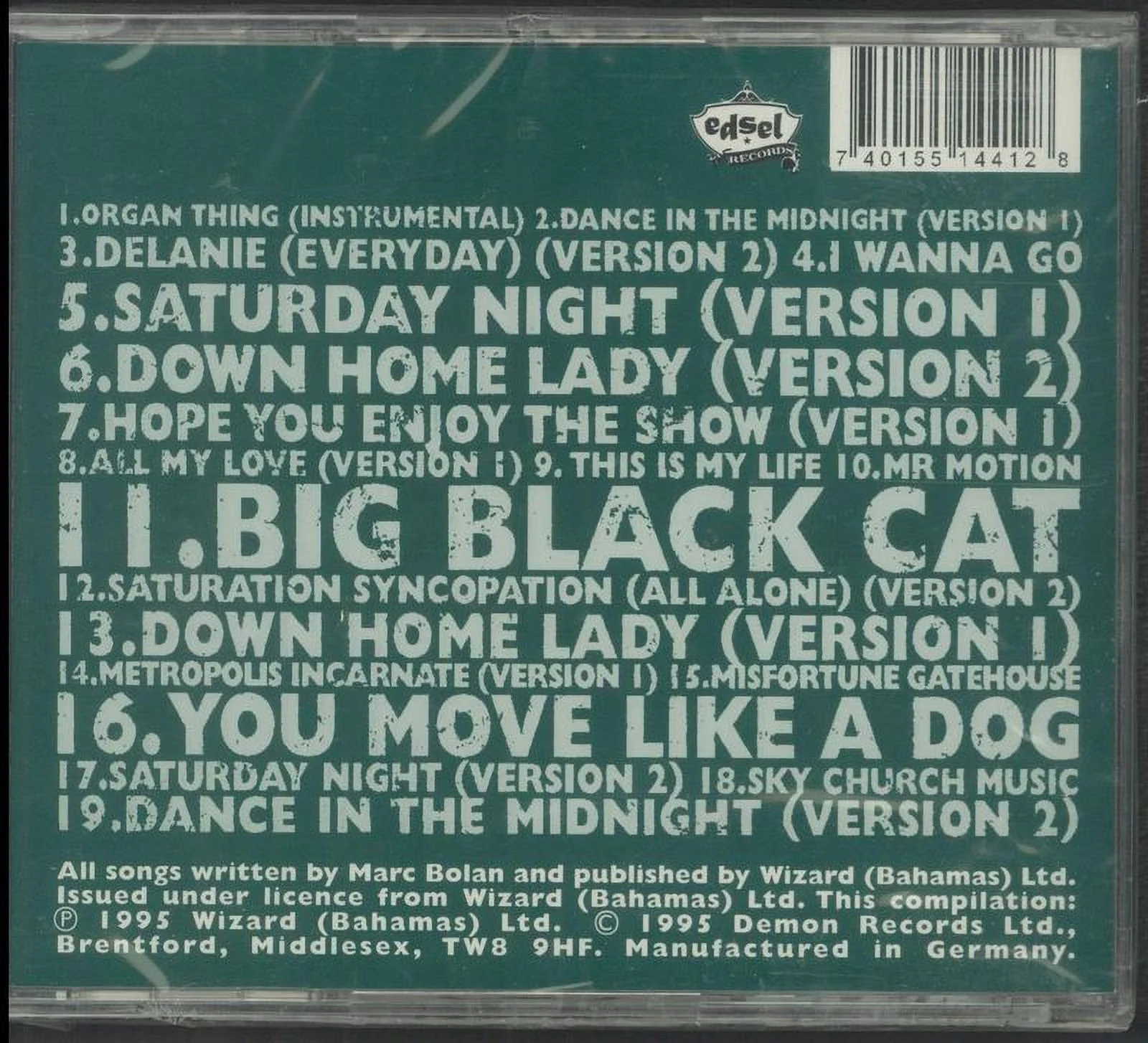 Marc Bolan & T. Rex - T.rex Unchained: Unreleased Recordings Volume 3: 1973 Part 1 - CD