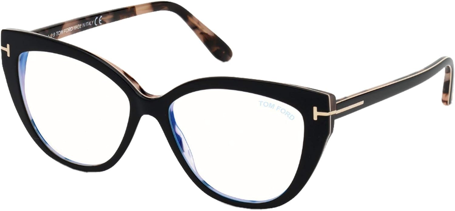 Tom Ford FT 5673-B BLUE BLOCK Black Havana 54/15/140 women Eyewear Frame