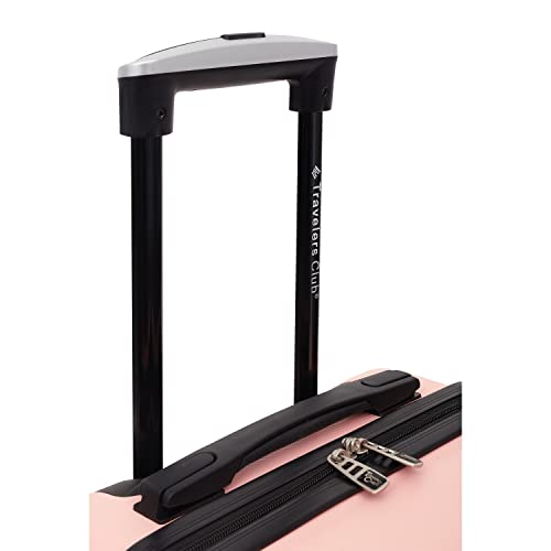 Travelers Club Richmond Spinner Luggage, Charcoal, Carry-On 22-Inch