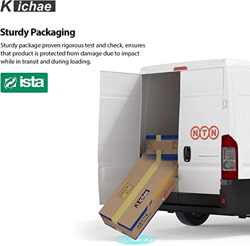 Kichae 12“ Deep Laundry Sink Undermount - 24 Inch Black Undermount Utility Sink Stainless Steel Single Bowl Under Counter Handmade Laundry Utility Room Basin