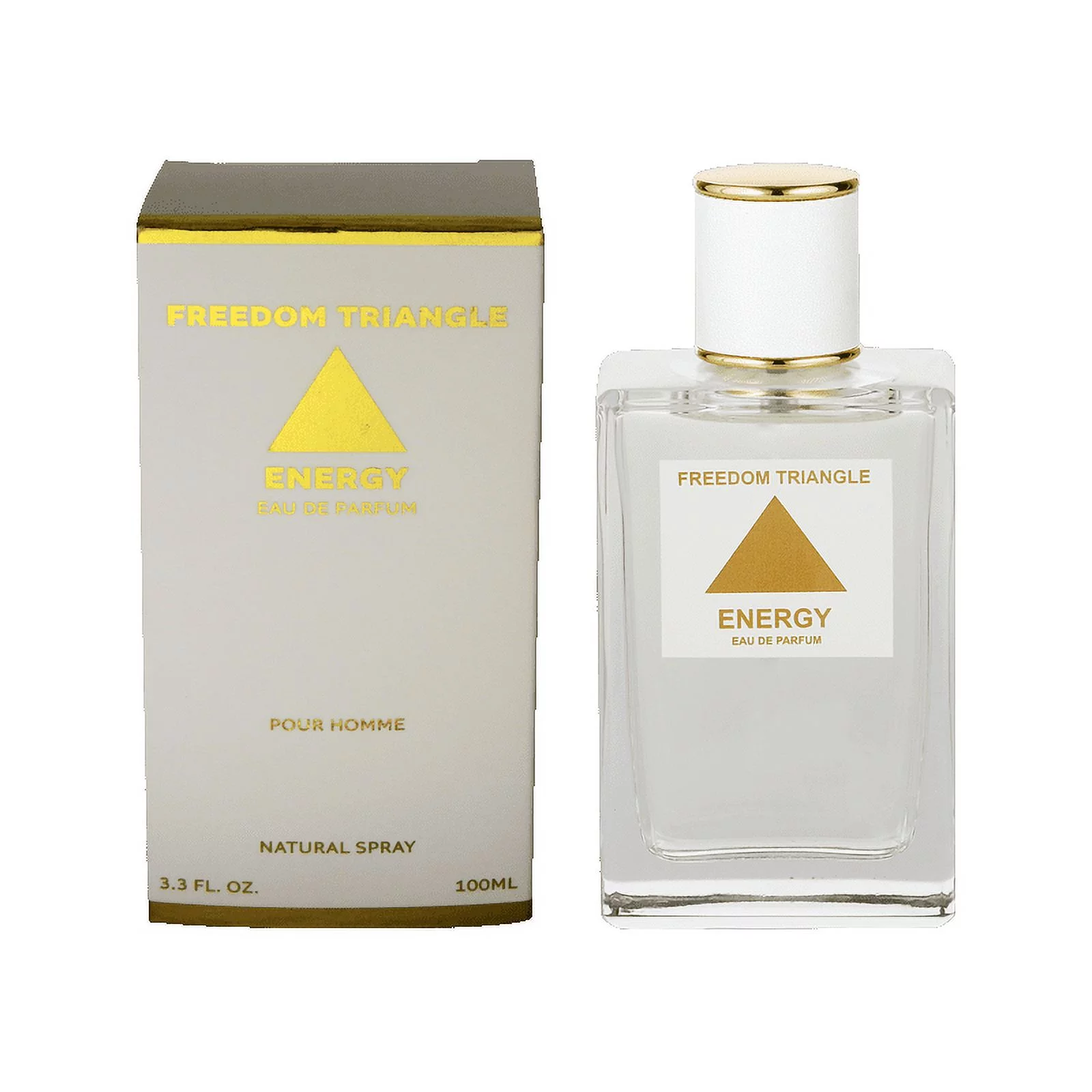 ENERGY Eau de Parfum EDP Natural Spray Triangle Men's Fragrance