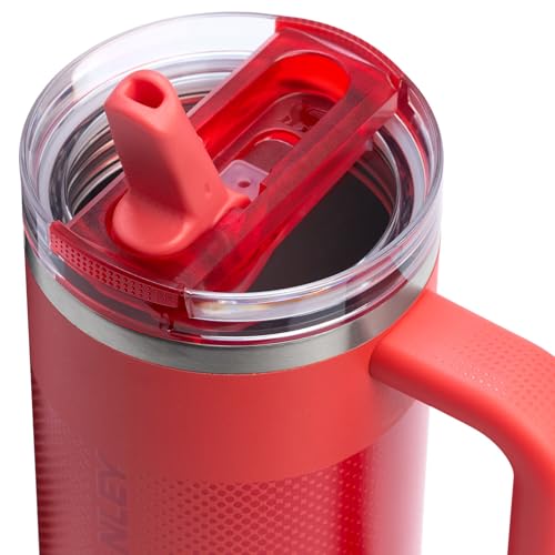 STANLEY Quencher ProTour Flip Straw Tumbler with Leakproof Lid | Built-In Straw & Handle | Cupholder Compatible for Travel | Insulated Stainless Steel Cup | BPA-Free