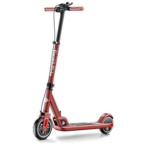 FanttikRide T9 Electric Scooter for Kids 4.3-5.6 ft, 7/10/12 MPH, LED Battery Level, Height Adjustable and Foldable, Electric Scooter for Kids, for Teenager, Up to 40 mins