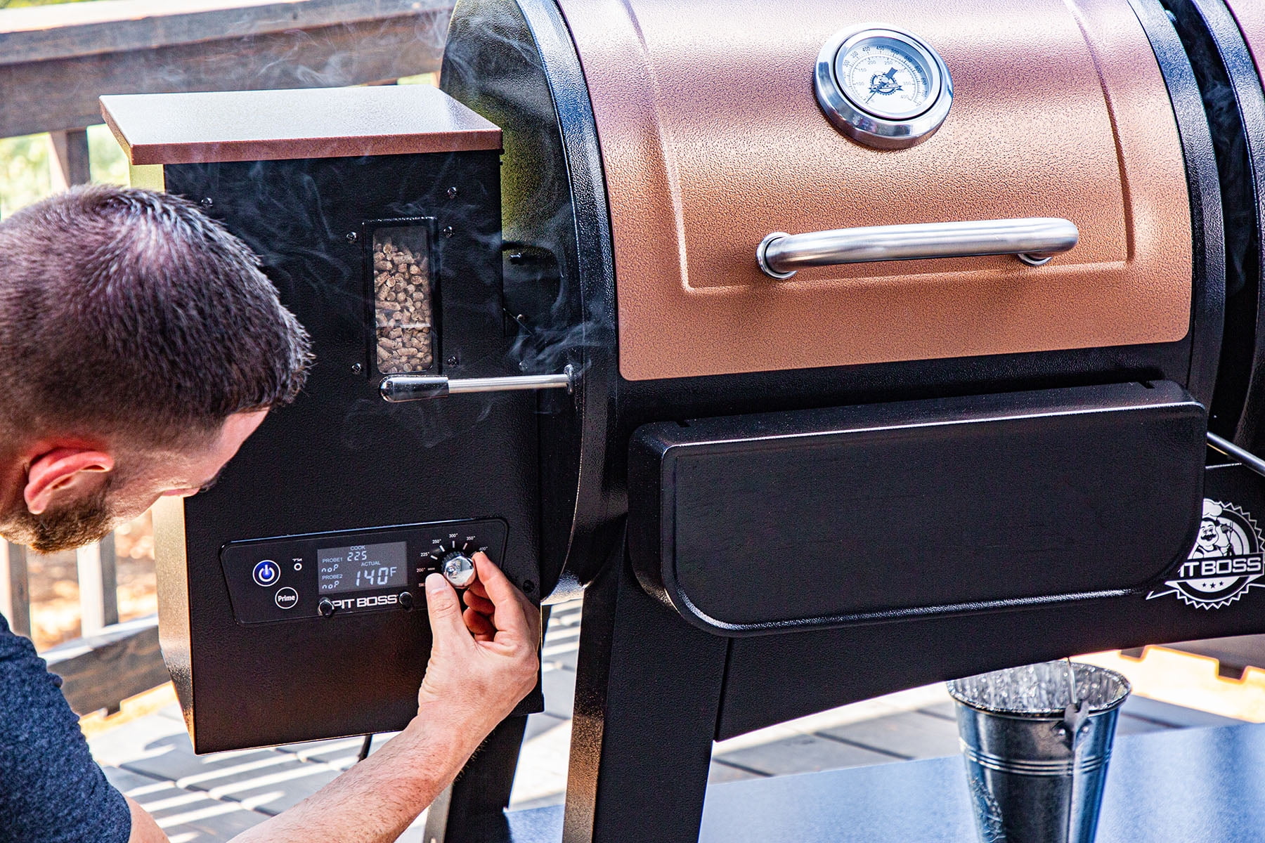 Pit Boss Charleston Gas/Pellet Combo Grill