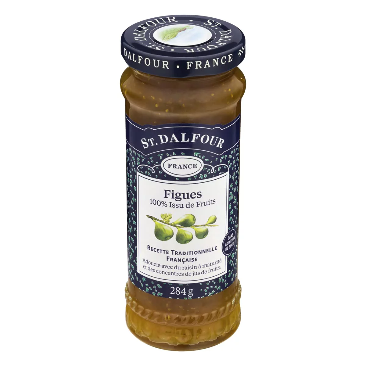 Charles Jacquin-St.Dalfour Consrv, Fig, 100% Fruit, 10-Ounce (Pack of 6)