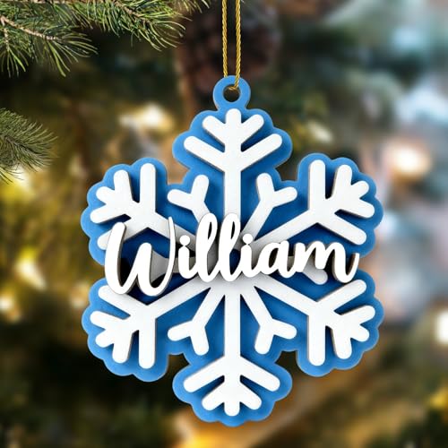 DPDP Personalized Christmas Ornaments 2025-3D Wooden Personalized Dog Christmas Ornament with Name,The Finest Gift, for My Beloved Dog