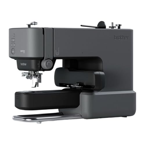 Brother Skitch Embroidery Machine - Precision Single-Needle Stitching with Speed Control Bundle with 24 Assorted Colors Thread, and 36 Pieces Bobbins (3 Items)