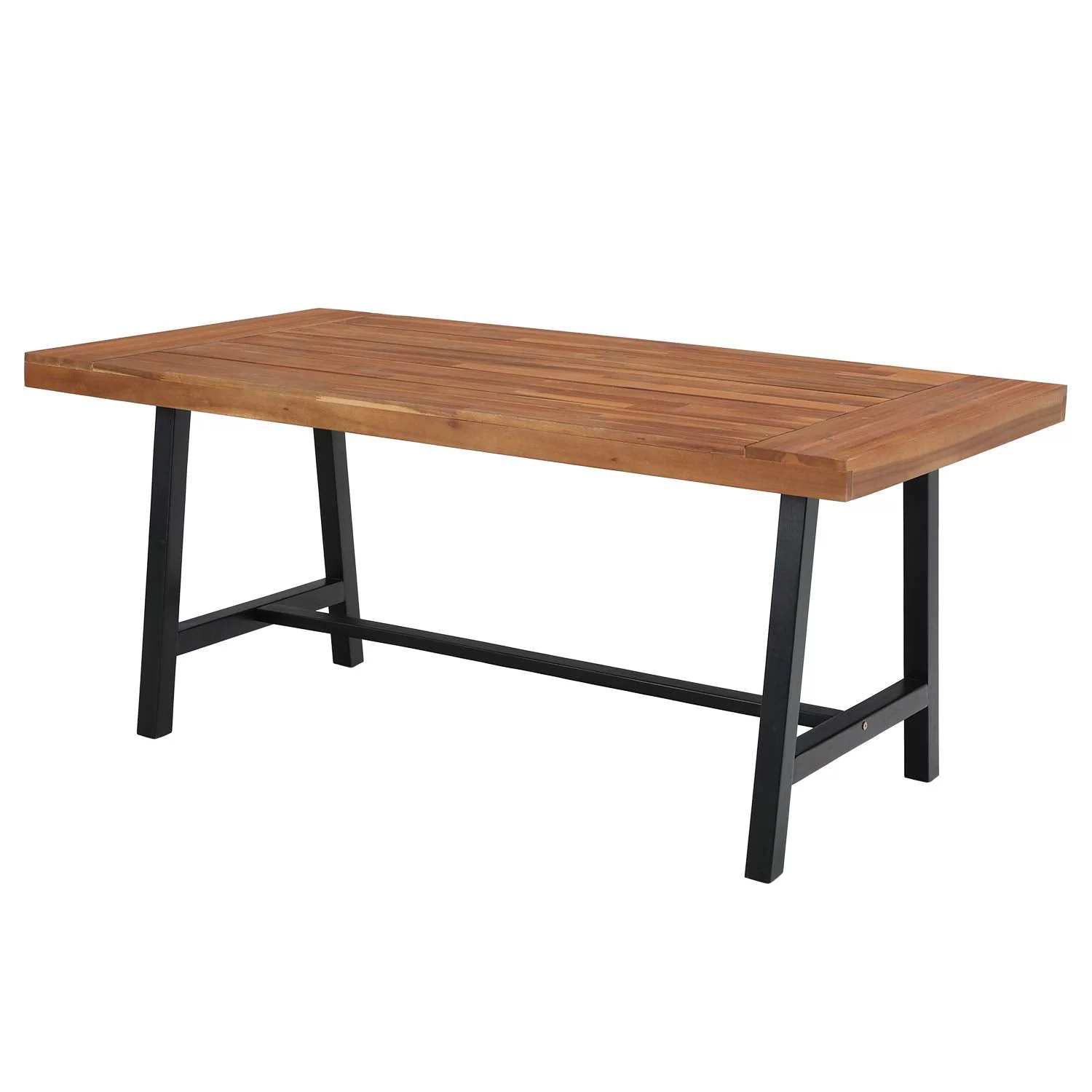 Sophia & William 68”L Outdoor Acacia Wood Rectangular Dining Table