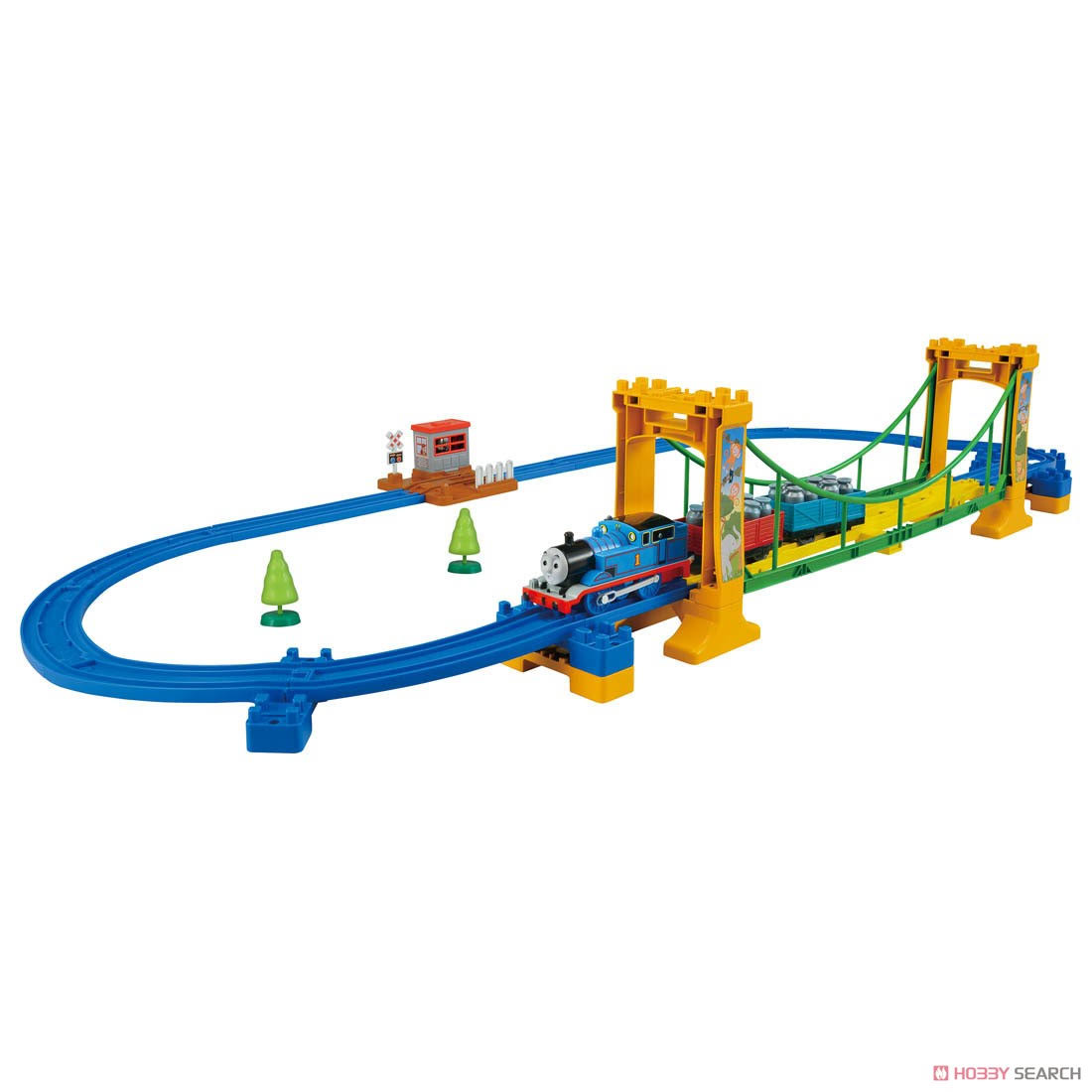 Thomas u0026 Friends Cable Suspension Bridge Set (Plarail)